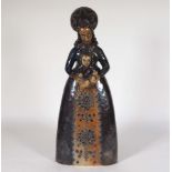 FIGUREN, Gottesmutter mit Jesus, Westerwald, Keramik