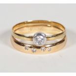 RING, Manuf Niessing/ Vreden, gespaltene Schiene,