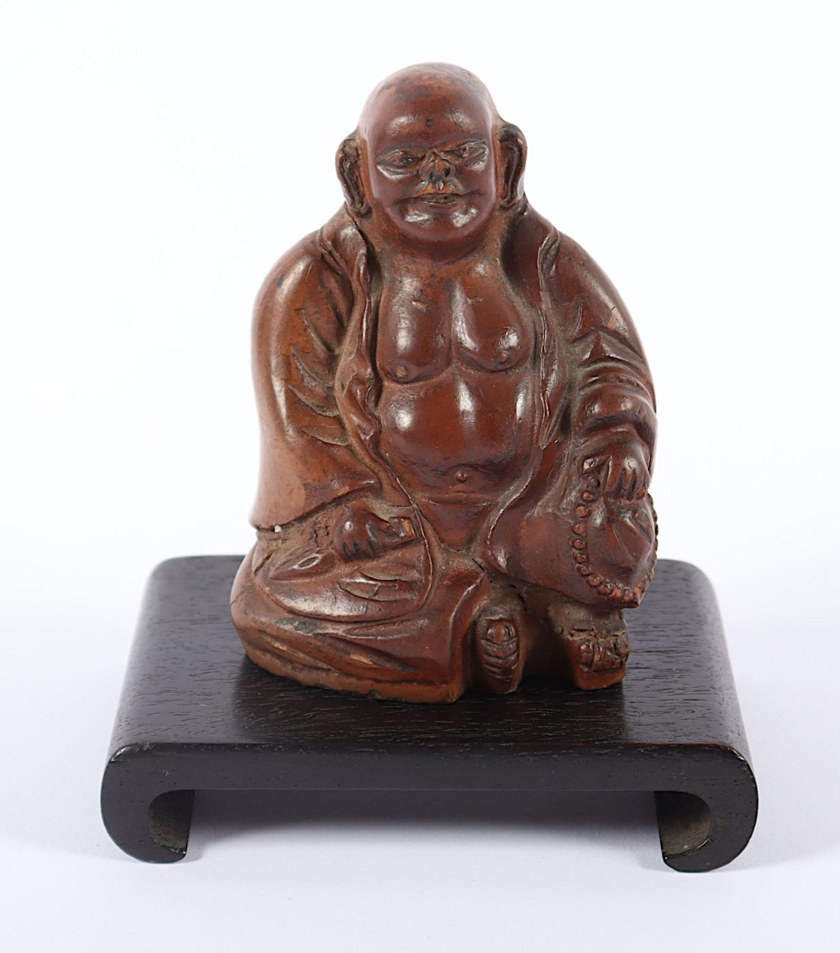 BUDAI, Steinzeug, der Glücksgott sitzt - Bild 2 aus 4