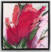 JANI, "Blütenzauber", Acryl/Lwd., 40 x