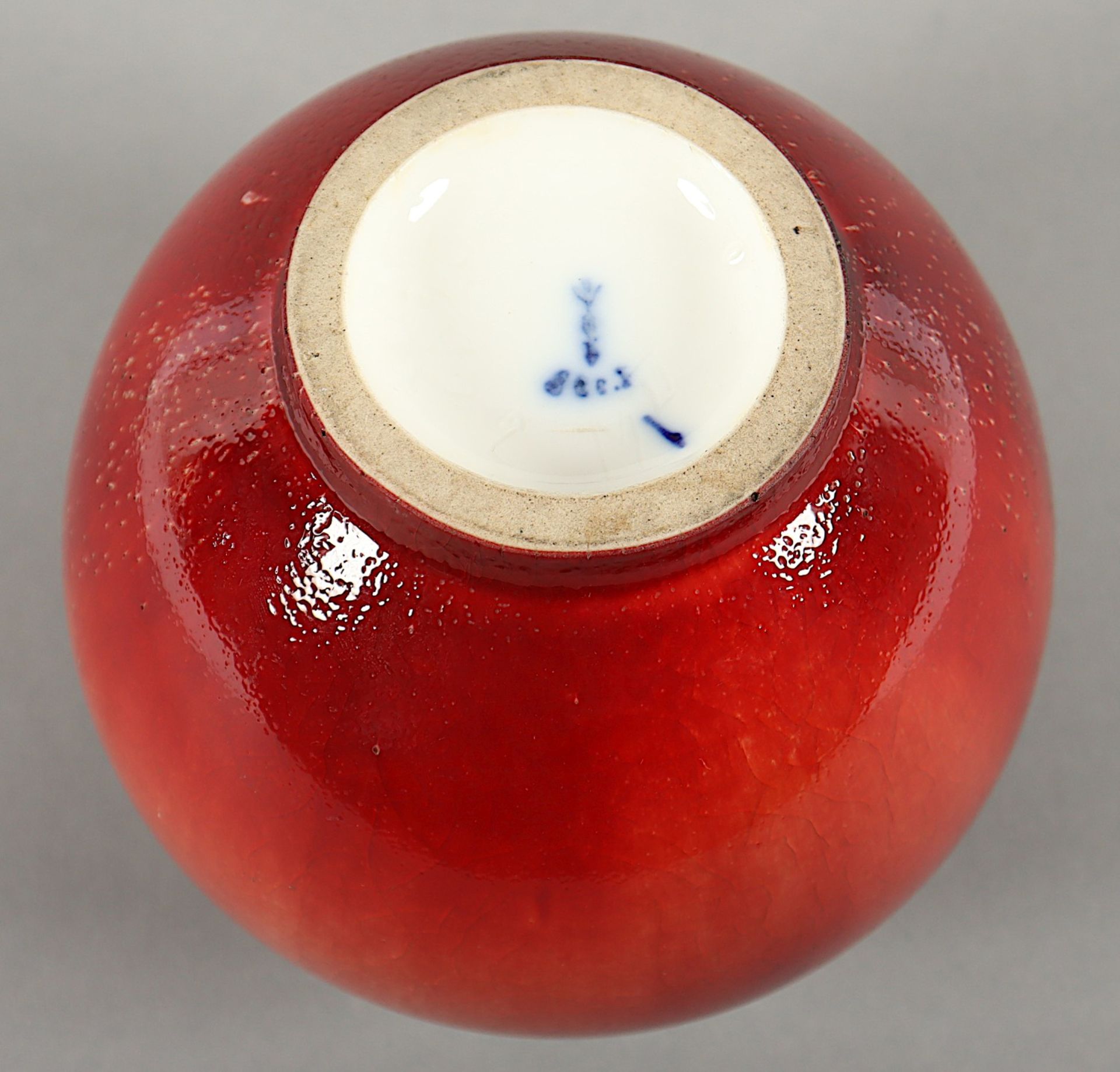 VASE AUS SEGER-PORZELLAN, - Image 4 of 4