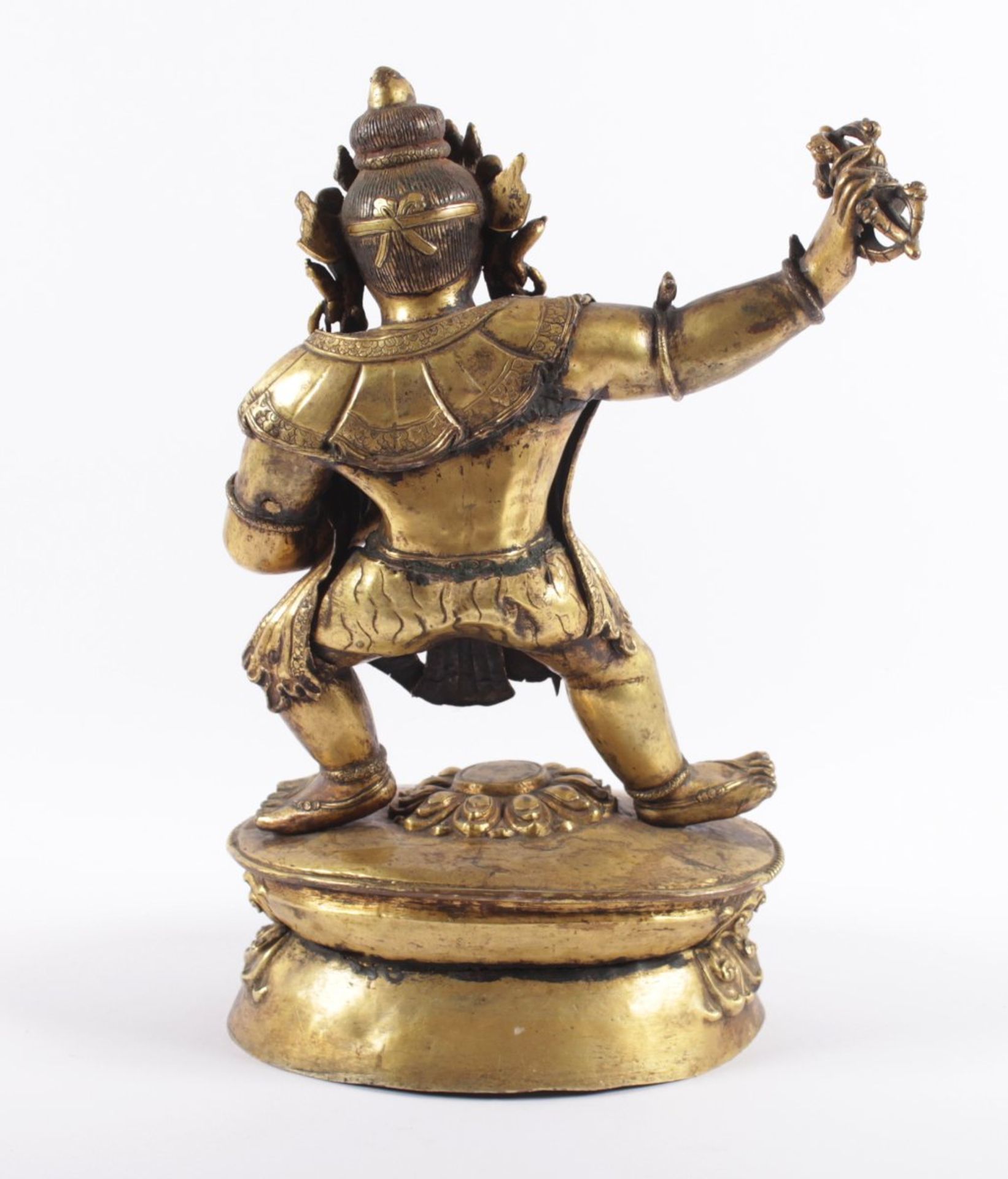 VAJRAPANI, Bronze, feuervergoldet, der - Bild 5 aus 6