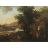 FRANKREICH 17.JH., "Landschaft mit