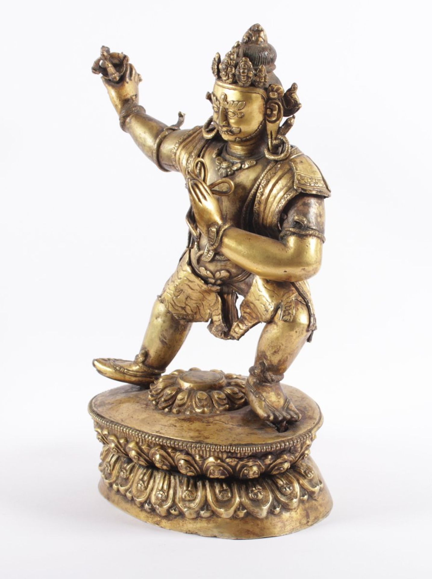 VAJRAPANI, Bronze, feuervergoldet, der - Bild 3 aus 6