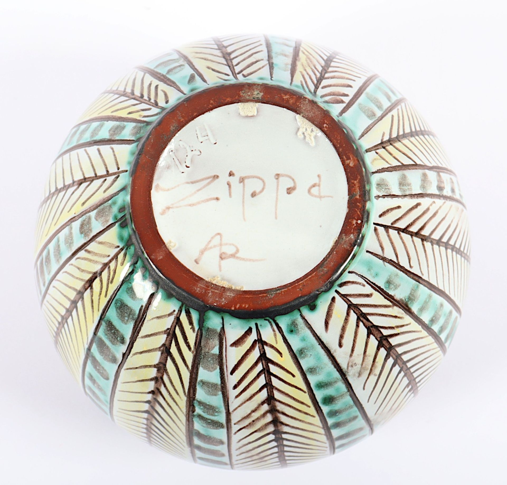 KLEINE VASE, Keramik, polychrom - Bild 3 aus 3