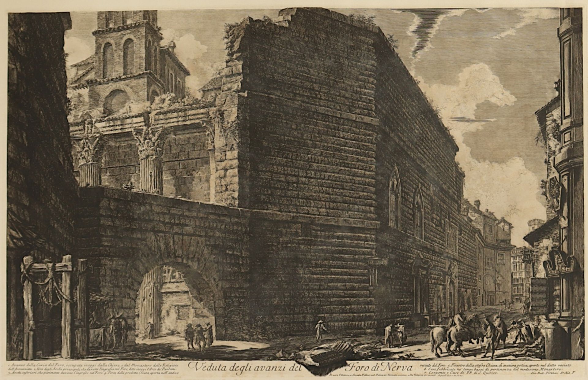 PIRANESI, "Veduta degli avanzi del