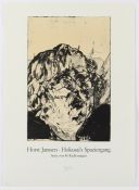 JANSSEN, Horst, Poster, Hokusai's