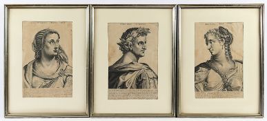 DREI PORTRAITS, "Tiberius Caesar",