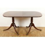 DINING TABLE, Mahagoni, besch.,