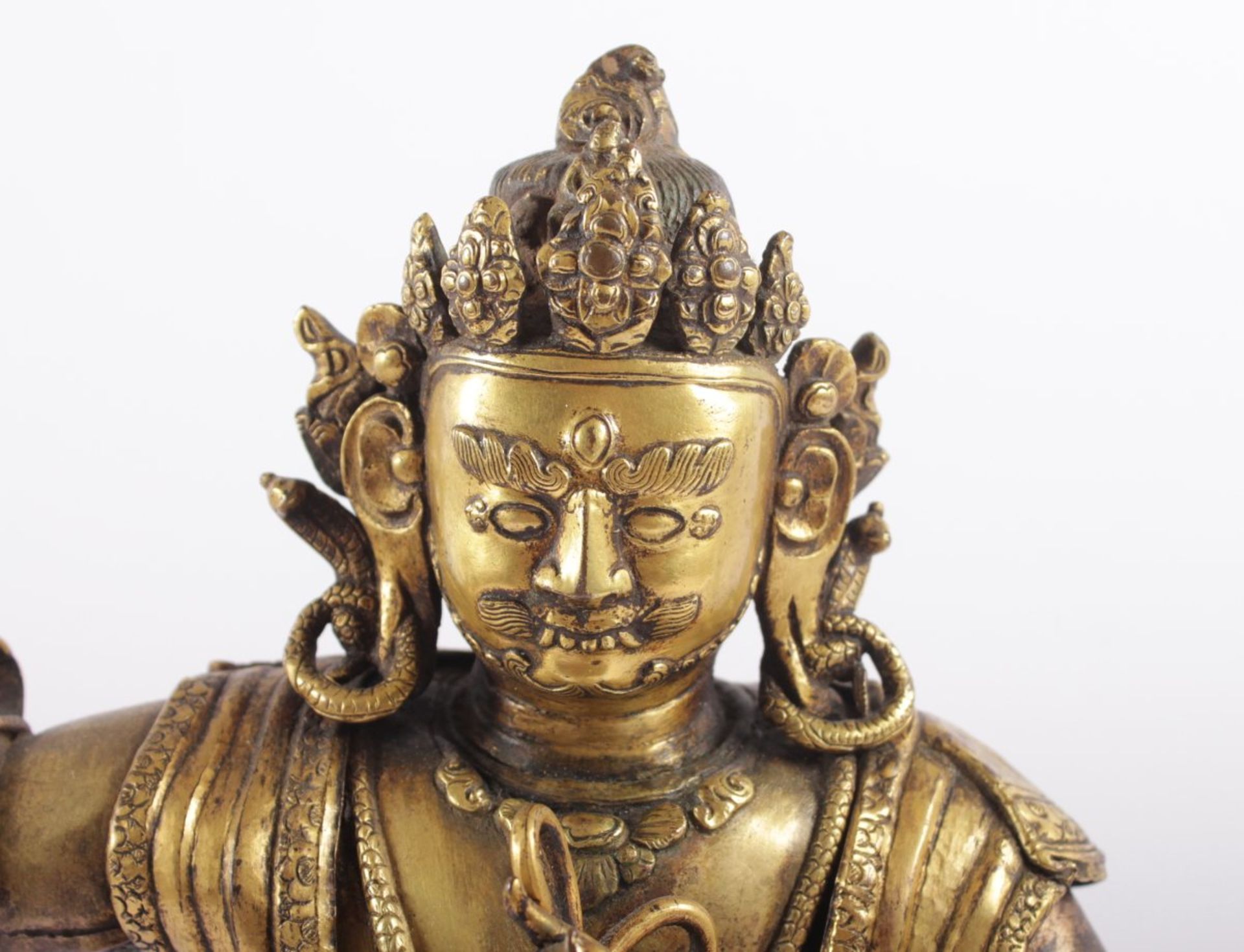 VAJRAPANI, Bronze, feuervergoldet, der - Bild 6 aus 6