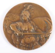 MEDAILLE, mit Minerva, verso