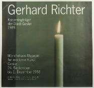 RICHTER, Gerhard, "Kerze", Plakat,