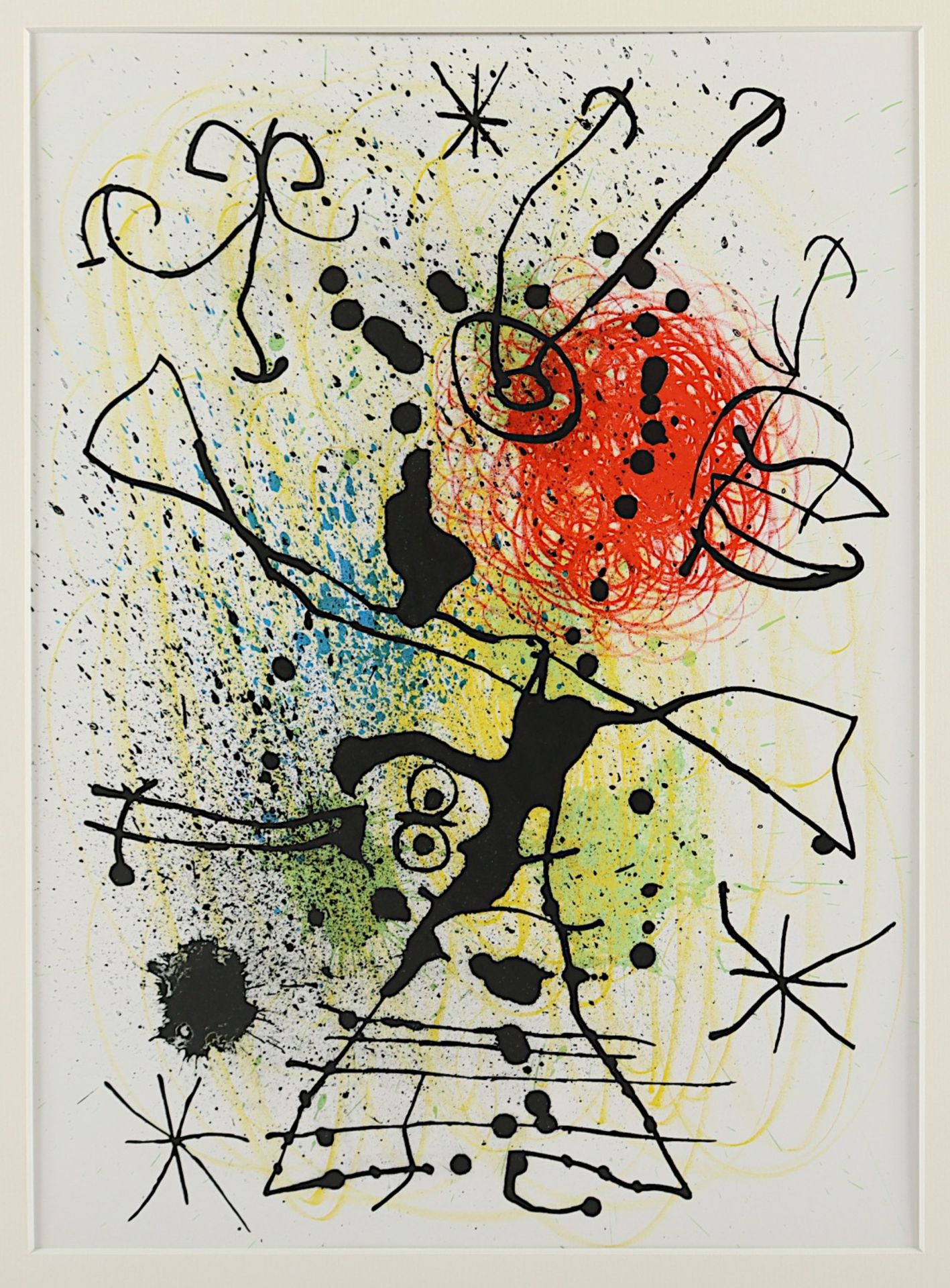 MIRO, Joan, "Komposition", - Bild 2 aus 2