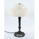 ART-DECO-TISCHLAMPE, einflammig,