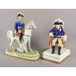 ZWEI FIGUREN "FRIEDRICH DER GROSSE",