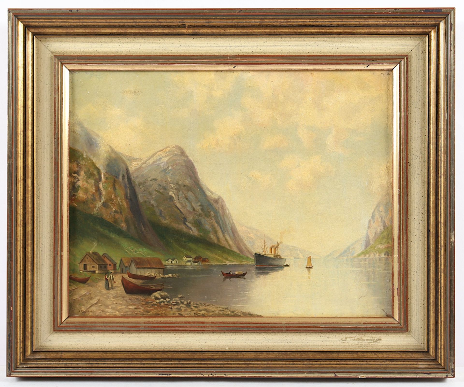 HOL, A. (Maler A.20.Jh.), "Norwegische - Image 4 of 4