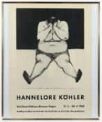 KÖHLER, Hannelore, Plakat, Offset, 60