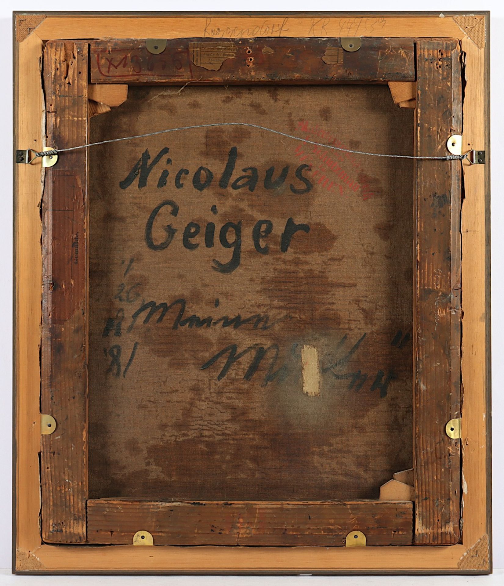 GEIGER, Nikolaus (1849-1897), - Bild 2 aus 3