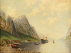HOL, A. (Maler A.20.Jh.), "Norwegische