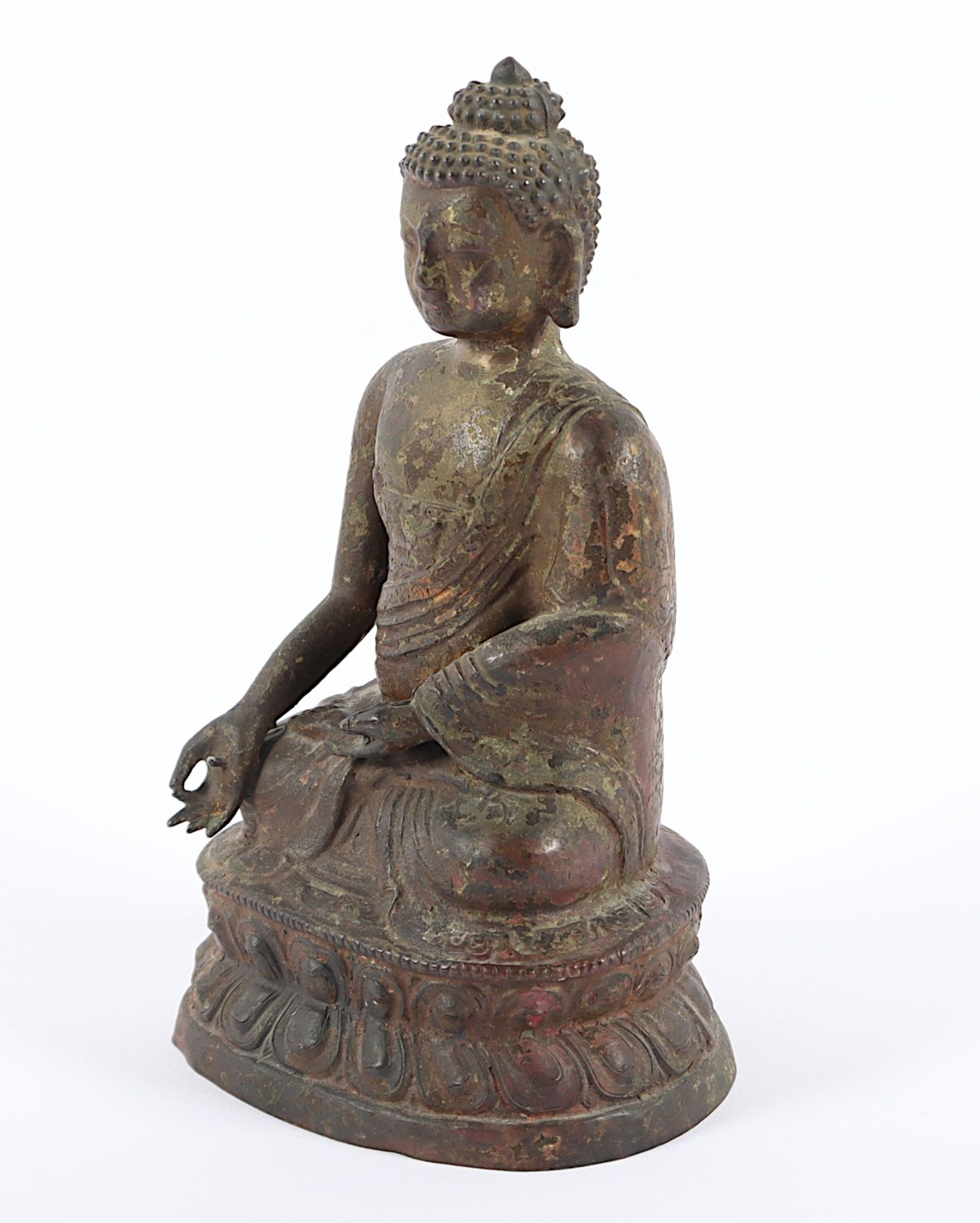 MEDIZIN-BUDDHA BHAISHAJYAGURU, Kupfer,