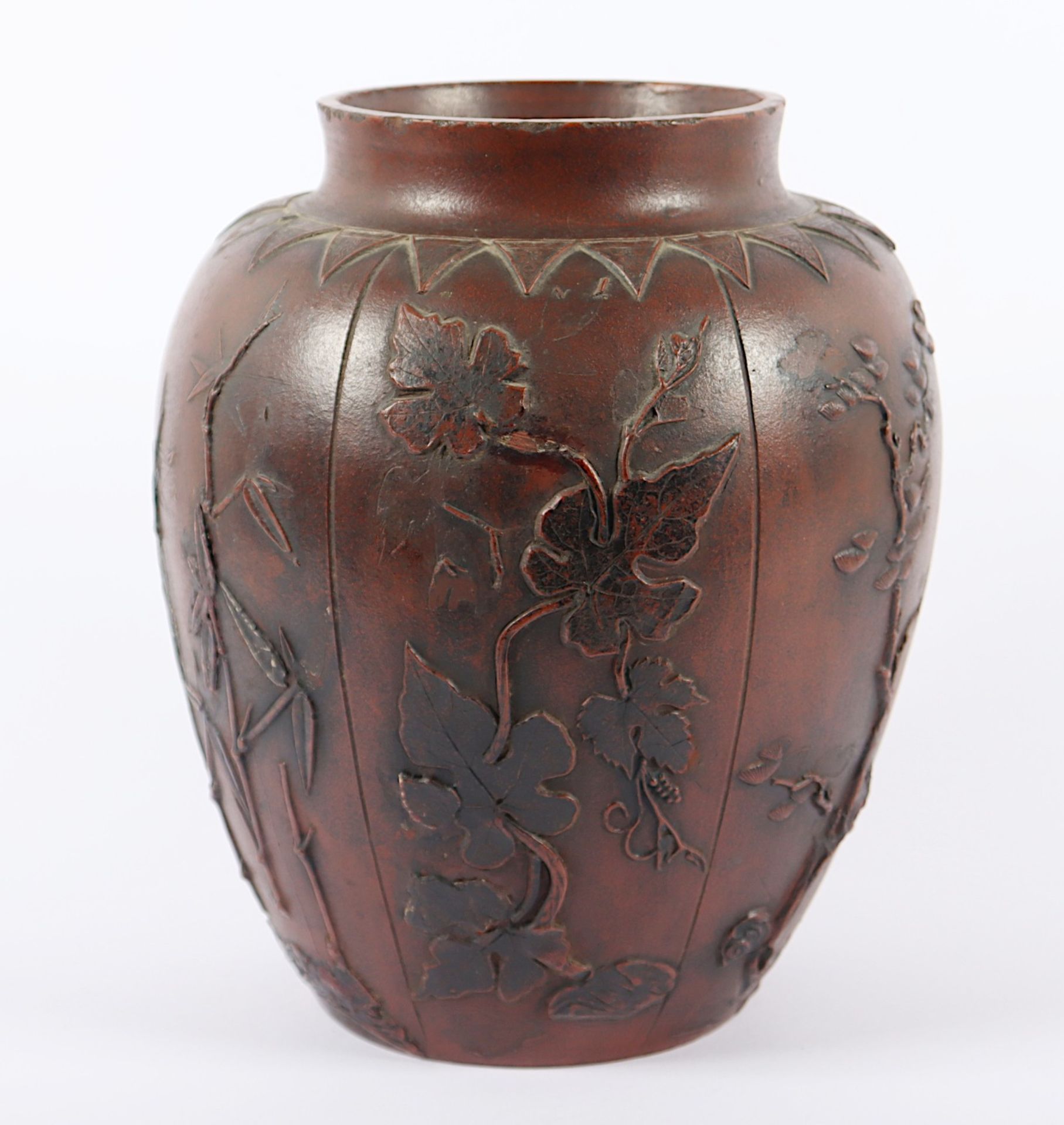 YIXIN-VASE, Steinzeug, im Relief auf - Bild 6 aus 6