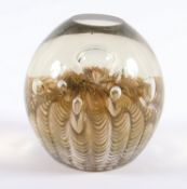 PAPERWEIGHT, farbloses Glas,