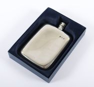 TASCHENFLASCHE, Silber geprüft,