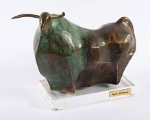 RODRIGUEZ, Pedro, "Stier", Bronze, H