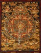 THANGKA MANDALA, TIBET