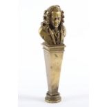 PETSCHAFT "VOLTAIRE", Bronze, H 13,5,