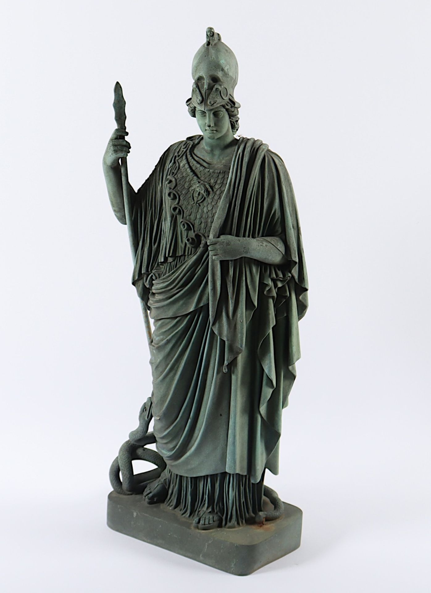 GARTENFIGUR "PALLAS ATHENE", Bronze