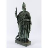 GARTENFIGUR "PALLAS ATHENE", Bronze