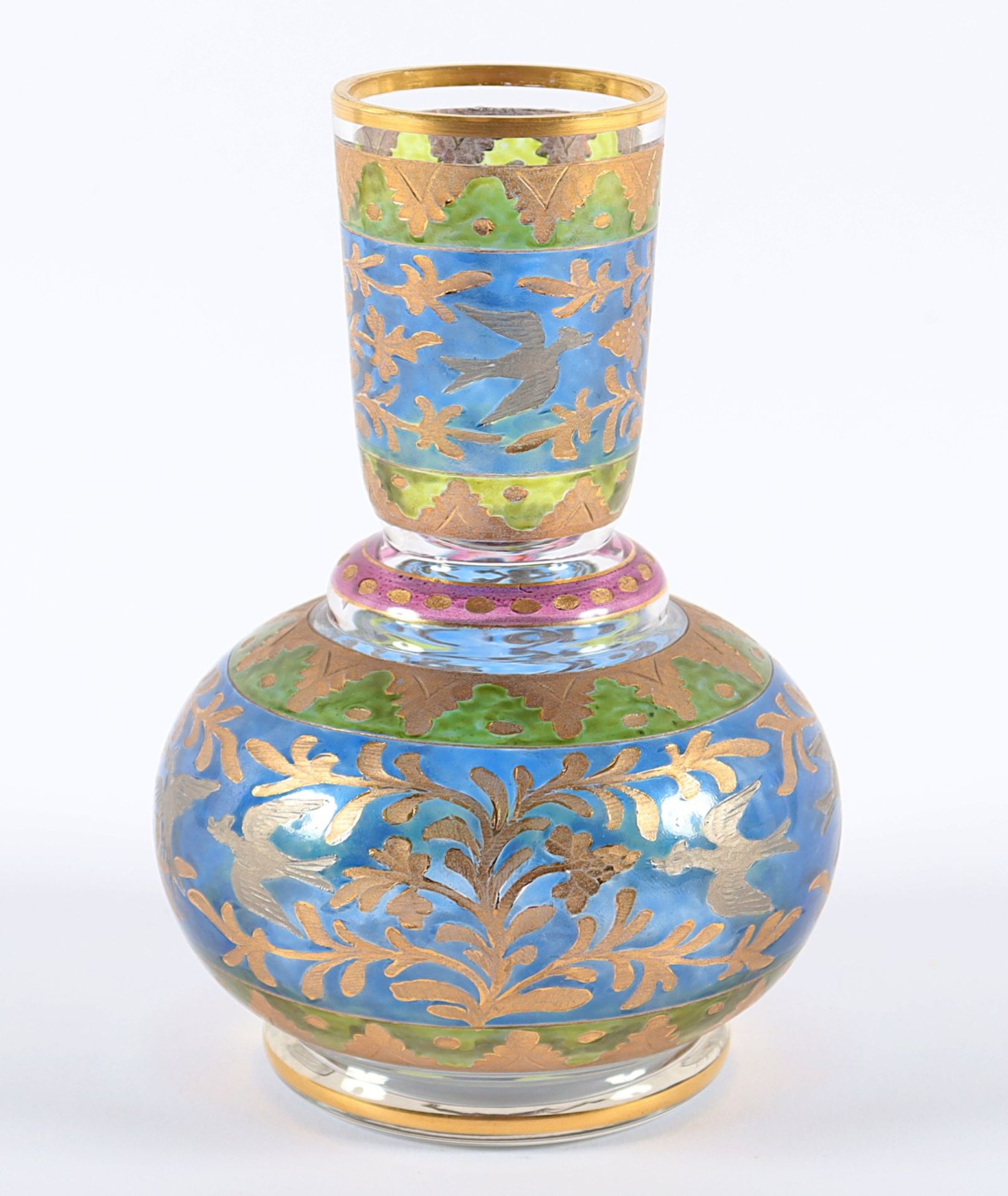 VASE "JODHPUR", farbloses Glas,