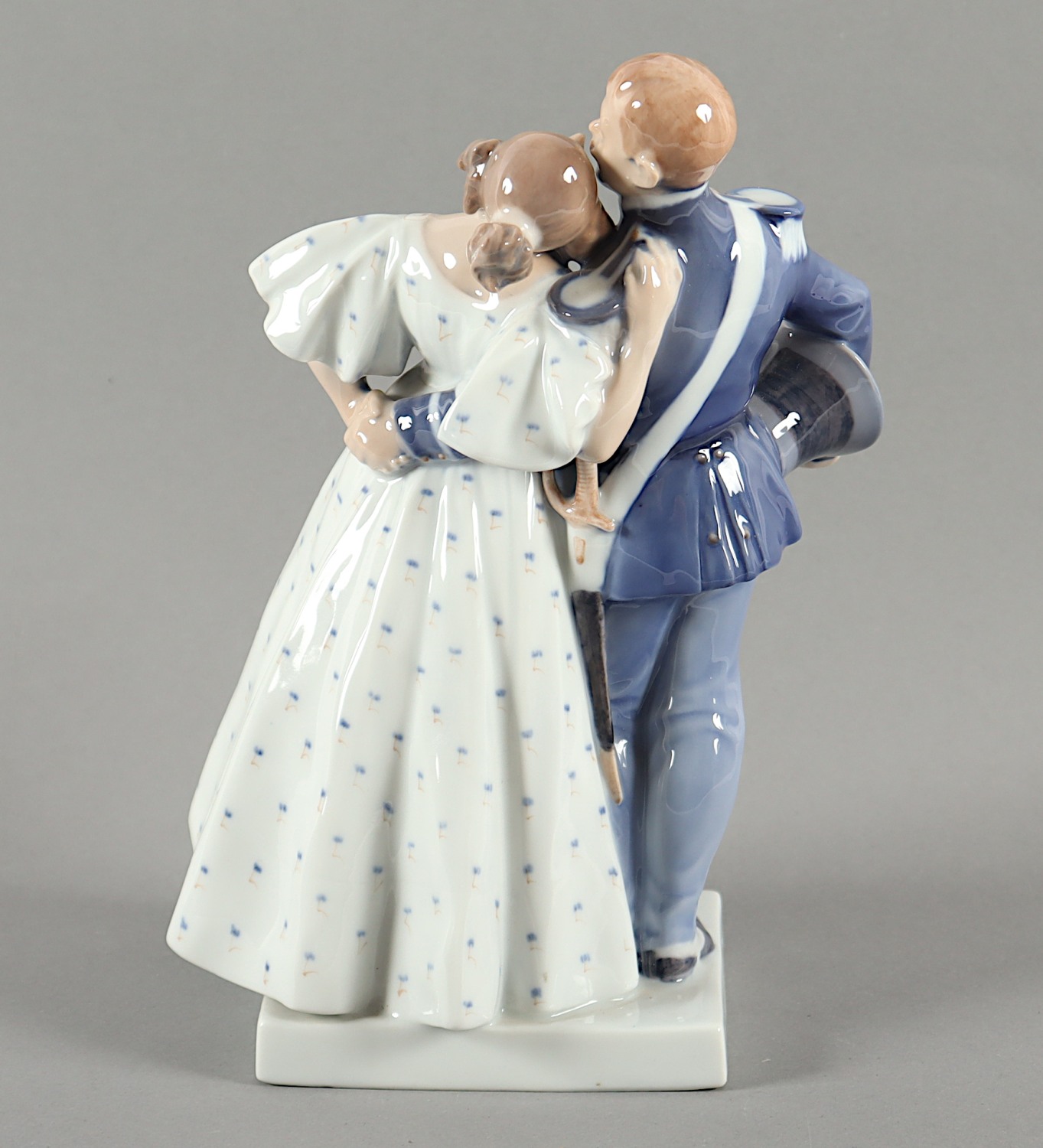 "SOLDAT UND PRINZESSIN", THOMSEN, ROYAL COPENHAGEN, UM 1925 - Image 3 of 3