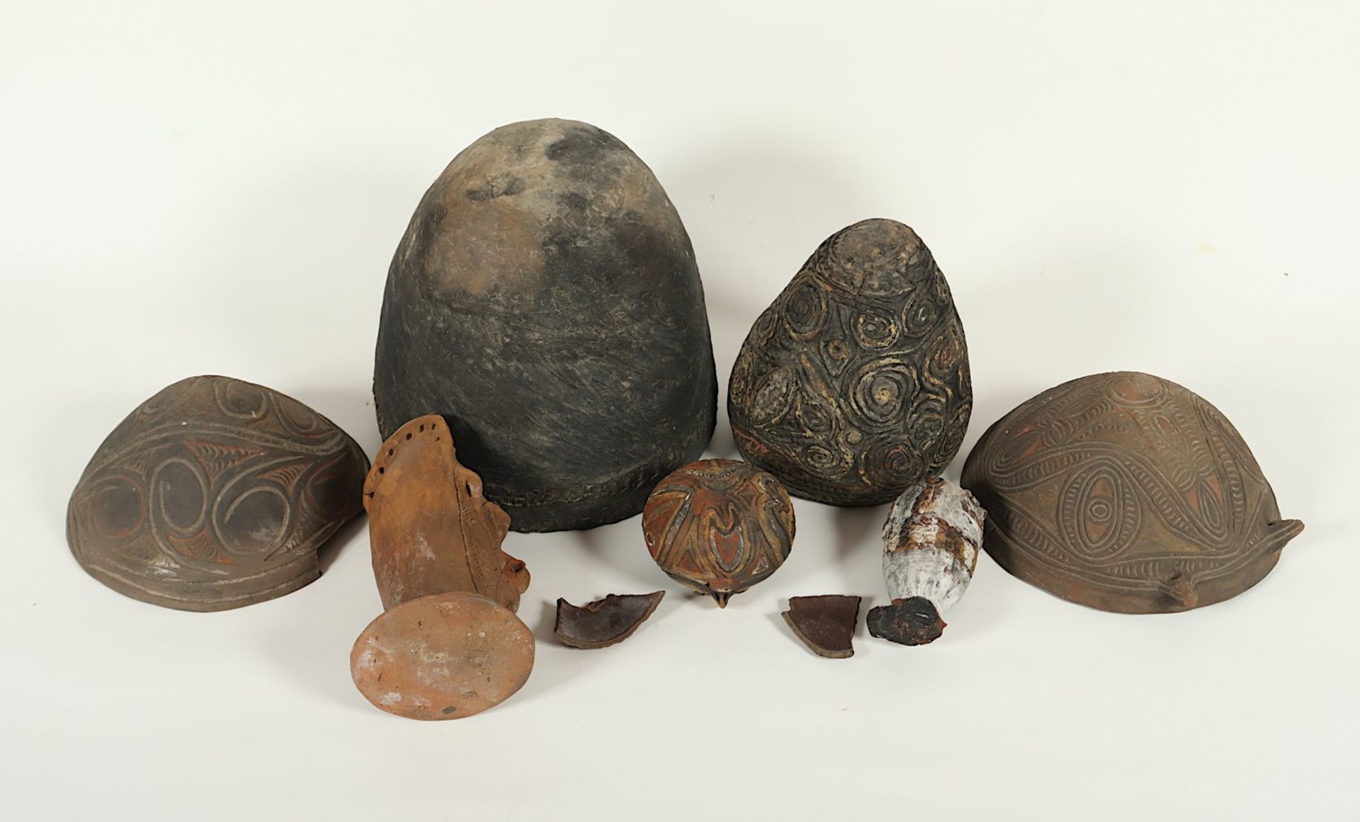 TONOBJEKTE, Terracotta, SAWOS-STAMM, MITTEL-SEPIK, NEUGUINEA - Image 2 of 2