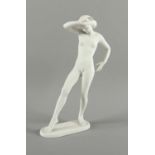 FIGUR "RHAPSODIE", Biscuitporzellan, H