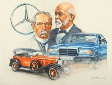 HEESCH, G.M. "Daimler und Benz",