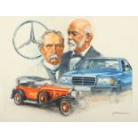 HEESCH, G.M. "Daimler und Benz",