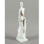 FIGUR "DAS KLEID", DANIELCZYK, LAGERFELD, MEISSEN