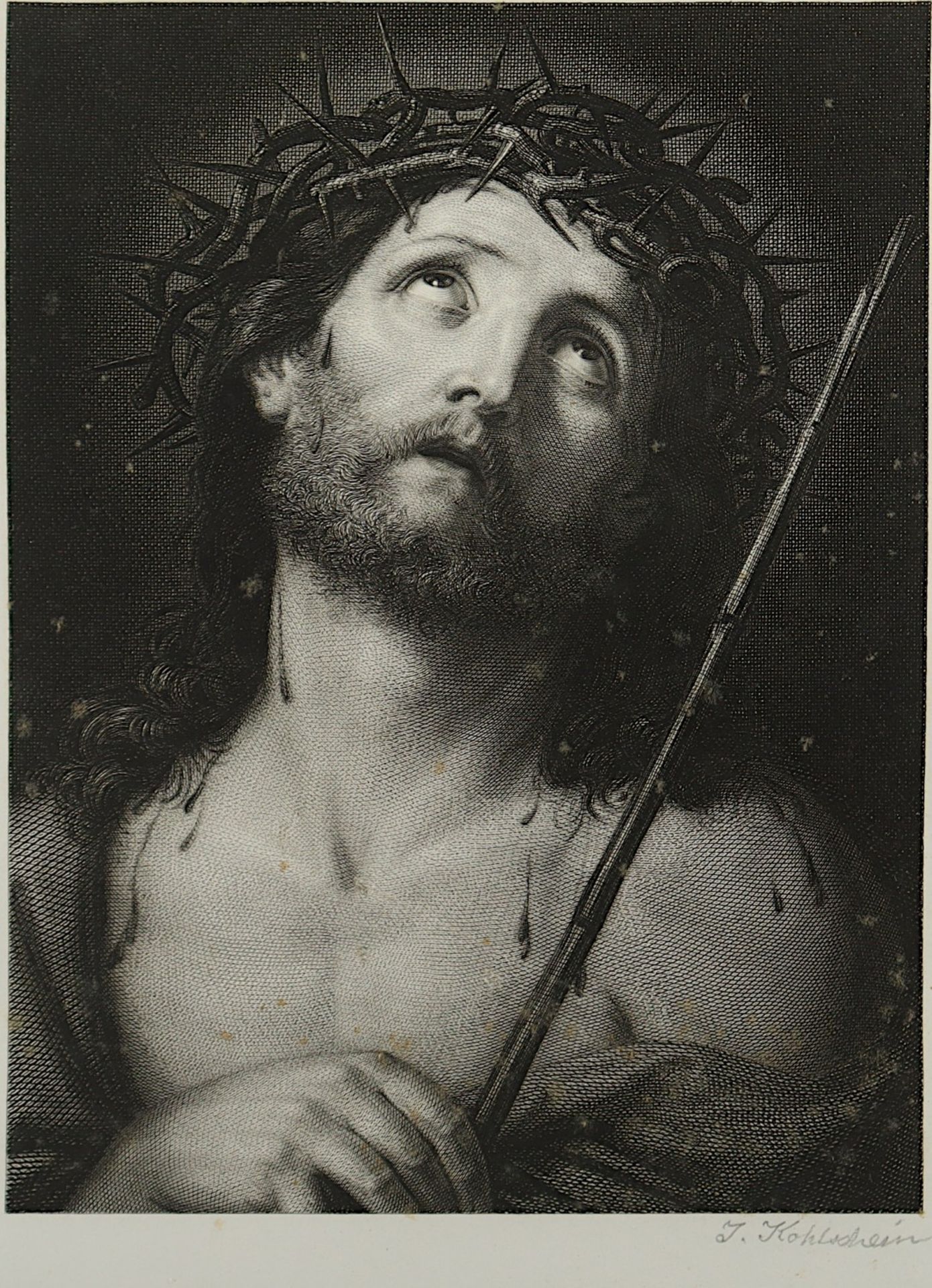 KOHLSCHEIN, Josef d.Ä., "Jesus mit der - Image 2 of 2