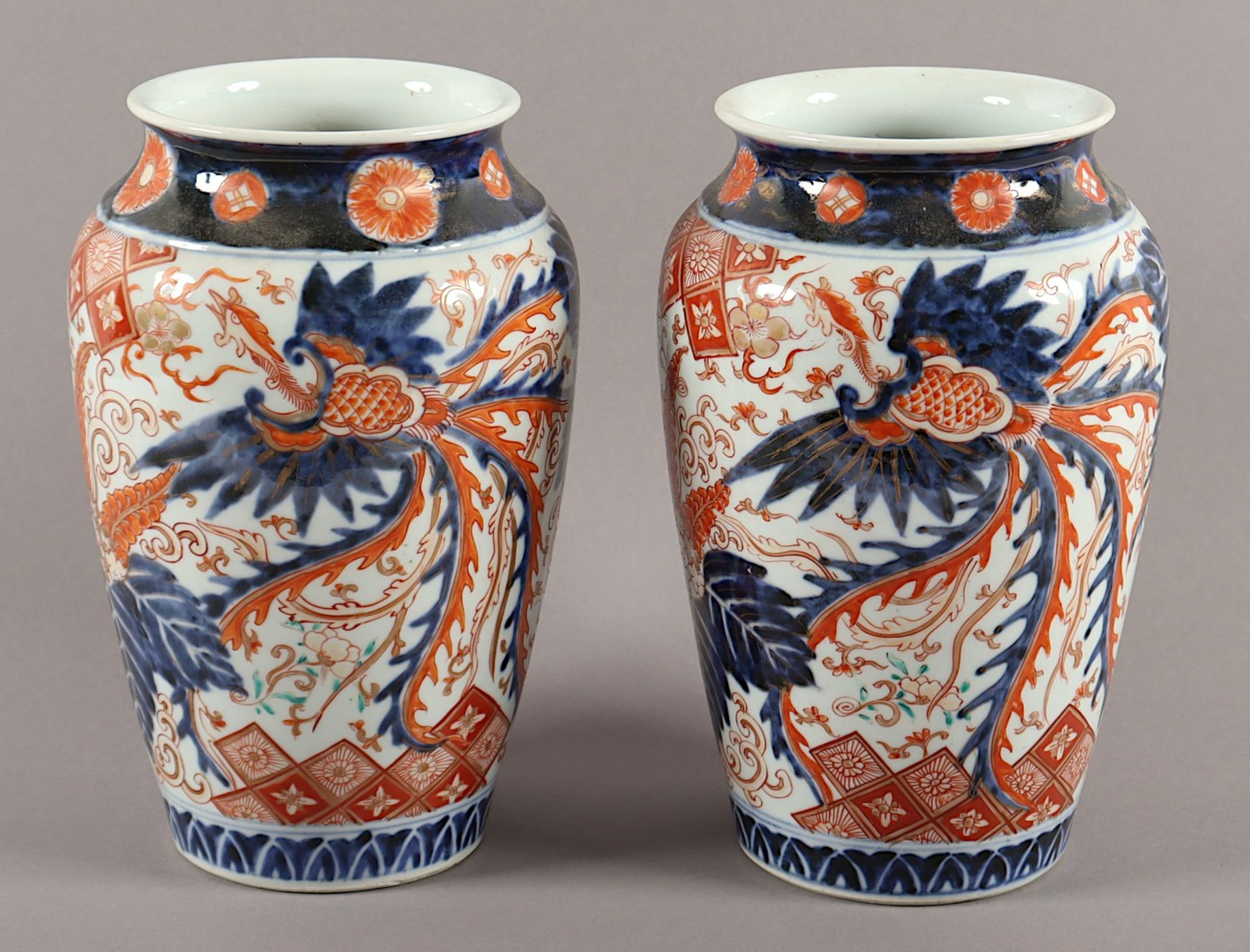 PAAR IMARI-VASEN, ARITA, JAPAN, E.19.JH.