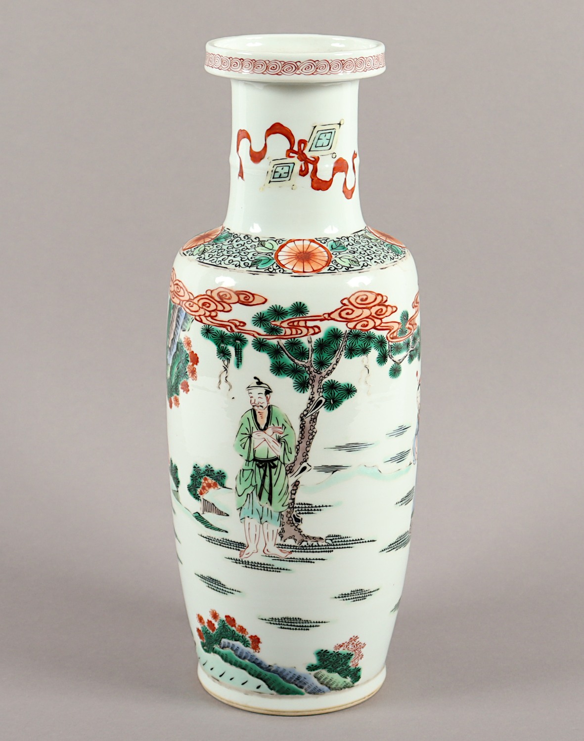 VASE, PORZELLAN, CHINA - Image 4 of 5