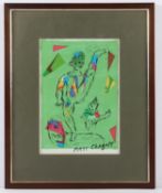 CHAGALL, Marc, "Der grüne Akrobat",