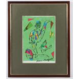 CHAGALL, Marc, "Der grüne Akrobat",