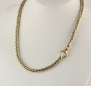 COLLIER, 585/ooo Weißgold/Gelbgold, L