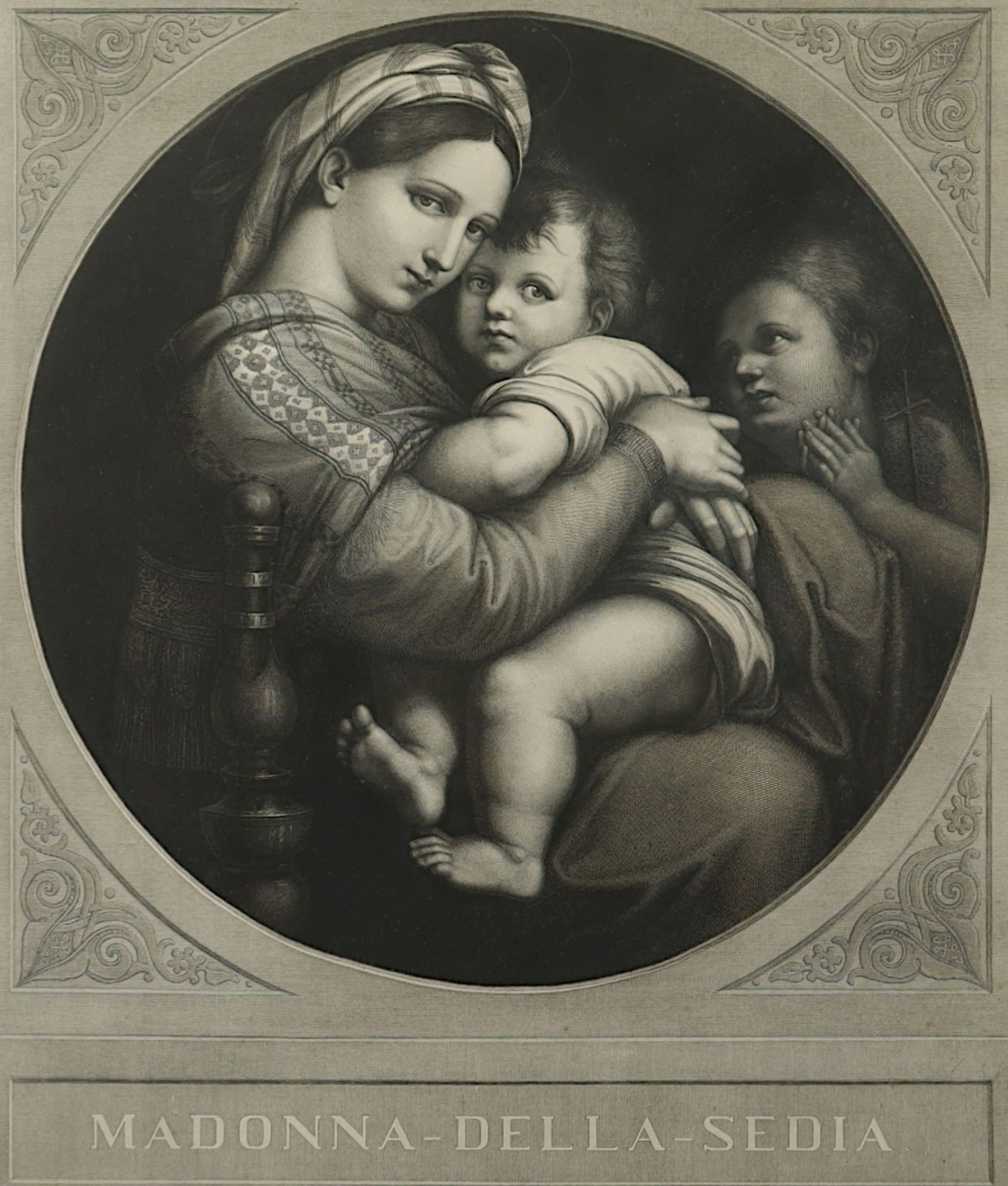 KOHLSCHEIN, Joseph d.Ä., "Madonna - Image 2 of 2