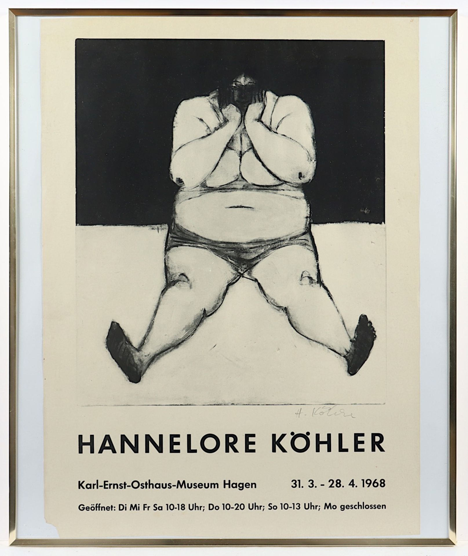 KÖHLER, Hannelore, Plakat, Offset, 60