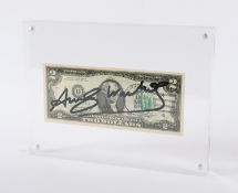 WARHOL, Andy, "Two dollars", Multiple,