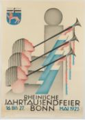 BREUER, Leo, Plakat "Rheinische