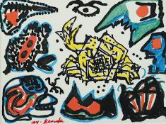 PENCK, A.R., "Sieben Monster bedrohen